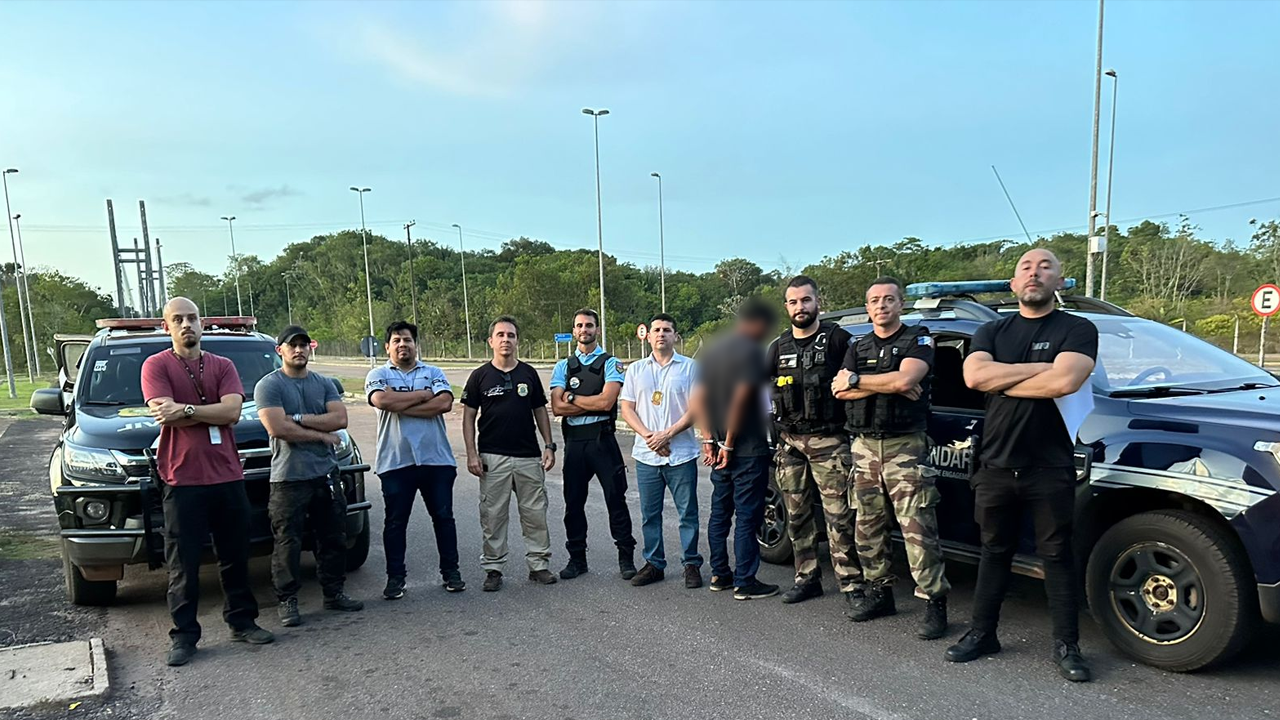 NA GUIANA FRANCESA, POLÍCIA CIVIL DO AMAPÁ, COM APOIO DA POLÍCIA FRANCESA, PRENDE FORAGIDO DA JUSTIÇA DO ESTADO DO PARÁ